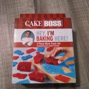 Cake Boss 4 piece cookie cutter set